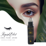 Cocoon d'Orient - Sérum Yeux Regard Éclat à bille avec huile d'Argan, pépins de figue de barbarie et vitamines E, A, K pour un regard rajeuni et lumineux, sans rides, cernes noires ni poches.