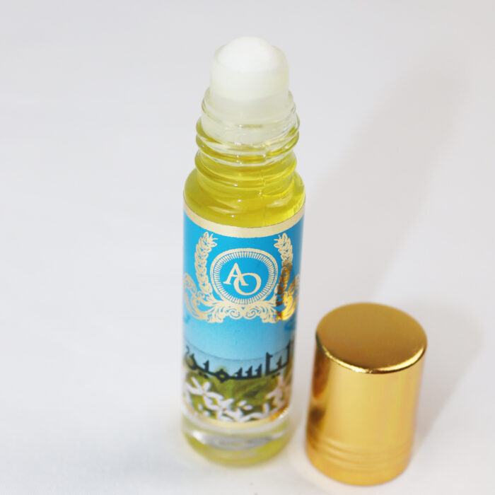 Jasmin des Étoiles, extrait de parfum sans alcool par Cocoon d'Orient, aux notes florales et délicates de jasmin pour une ambiance relaxante.